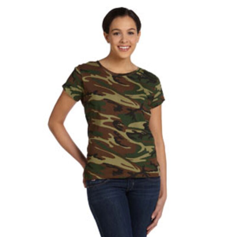 Ladies' Camo T-Shirt Thumbnail