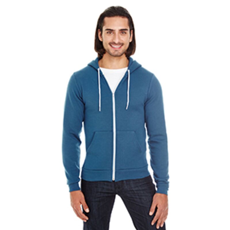 Unisex Flex Fleece USA Made Zip Hoodie Thumbnail