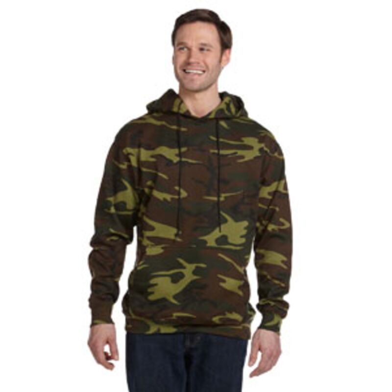 Unisex Camo Pullover Hoodie Thumbnail