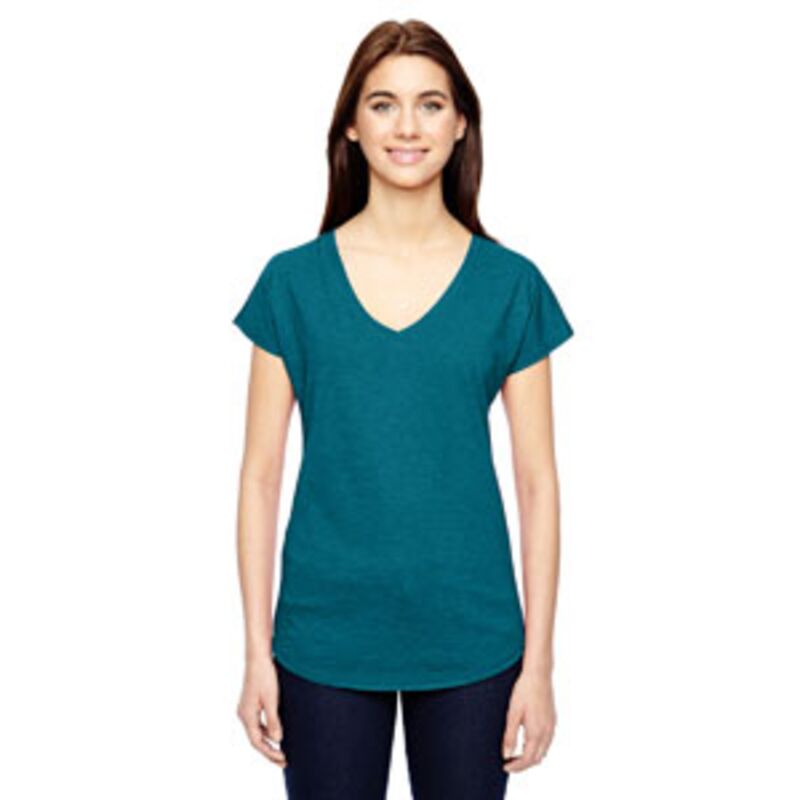 Ladies' Triblend V-Neck T-Shirt Thumbnail