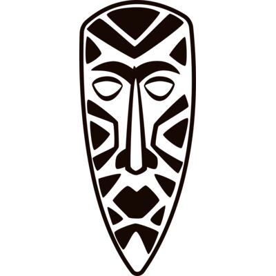 Polynesian Tribal Mask Thumbnail
