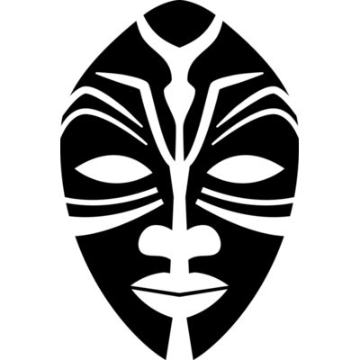 Maori Tribal Mask Thumbnail