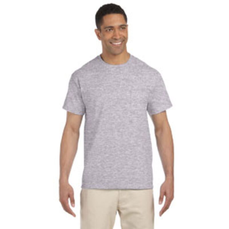 Adult Ultra Cotton®  Pocket T-Shirt Thumbnail