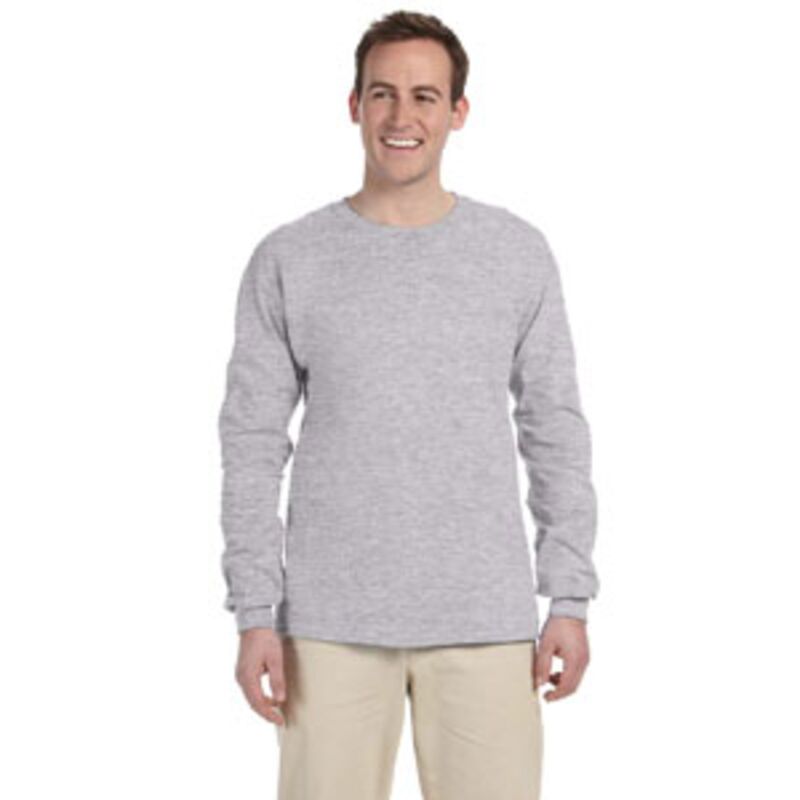 Adult Ultra Cotton® 6 oz. Long-Sleeve T-Shirt Thumbnail