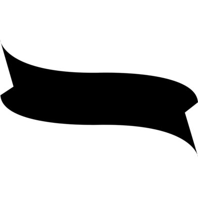 ribbon black shape Thumbnail