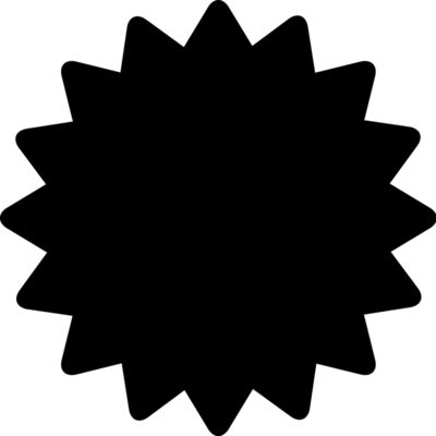commercial label black shape Thumbnail