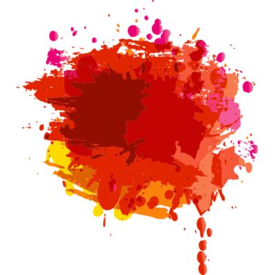 Paint Splatter Red color Thumbnail