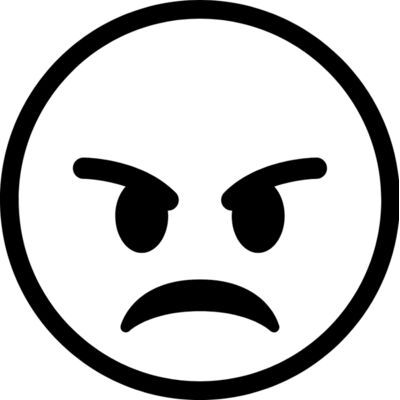 Angry Mad bw Thumbnail