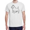 100 HEAVY COTTON SHIRTS WITH 1 COLOR PRINT Thumbnail