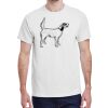 100 HEAVY COTTON SHIRTS WITH 1 COLOR PRINT Thumbnail