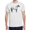 100 HEAVY COTTON SHIRTS WITH 1 COLOR PRINT Thumbnail