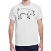 100 HEAVY COTTON SHIRTS WITH 1 COLOR PRINT Thumbnail