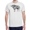100 HEAVY COTTON SHIRTS WITH 1 COLOR PRINT Thumbnail