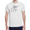 100 HEAVY COTTON SHIRTS WITH 1 COLOR PRINT Thumbnail