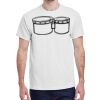 100 HEAVY COTTON SHIRTS WITH 1 COLOR PRINT Thumbnail
