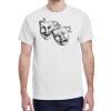100 HEAVY COTTON SHIRTS WITH 1 COLOR PRINT Thumbnail