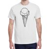 100 HEAVY COTTON SHIRTS WITH 1 COLOR PRINT Thumbnail