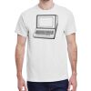 100 HEAVY COTTON SHIRTS WITH 1 COLOR PRINT Thumbnail