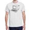 100 HEAVY COTTON SHIRTS WITH 1 COLOR PRINT Thumbnail