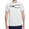 100 HEAVY COTTON SHIRTS WITH 1 COLOR PRINT Thumbnail