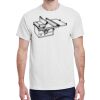 100 HEAVY COTTON SHIRTS WITH 1 COLOR PRINT Thumbnail