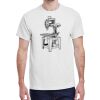 100 HEAVY COTTON SHIRTS WITH 1 COLOR PRINT Thumbnail