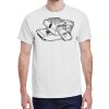100 HEAVY COTTON SHIRTS WITH 1 COLOR PRINT Thumbnail