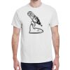 100 HEAVY COTTON SHIRTS WITH 1 COLOR PRINT Thumbnail
