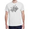 100 HEAVY COTTON SHIRTS WITH 1 COLOR PRINT Thumbnail