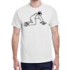 100 HEAVY COTTON SHIRTS WITH 1 COLOR PRINT Thumbnail