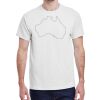 100 HEAVY COTTON SHIRTS WITH 1 COLOR PRINT Thumbnail