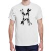 100 HEAVY COTTON SHIRTS WITH 1 COLOR PRINT Thumbnail