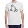 100 HEAVY COTTON SHIRTS WITH 1 COLOR PRINT Thumbnail