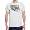100 HEAVY COTTON SHIRTS WITH 1 COLOR PRINT Thumbnail