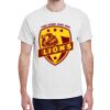 100 HEAVY COTTON SHIRTS WITH 1 COLOR PRINT Thumbnail