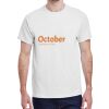 100 HEAVY COTTON SHIRTS WITH 1 COLOR PRINT Thumbnail