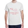 100 HEAVY COTTON SHIRTS WITH 1 COLOR PRINT Thumbnail