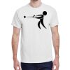 100 HEAVY COTTON SHIRTS WITH 1 COLOR PRINT Thumbnail