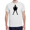 100 HEAVY COTTON SHIRTS WITH 1 COLOR PRINT Thumbnail