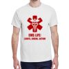 100 HEAVY COTTON SHIRTS WITH 1 COLOR PRINT Thumbnail