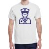 100 HEAVY COTTON SHIRTS WITH 1 COLOR PRINT Thumbnail